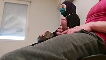 I Expose My Erection In The Reception Area While Waiting For Her