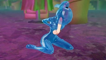 Nechajte Sa Rozpáliť Štíhlou A Zvodnou 3d Anime Hrou So Sexi Ženou