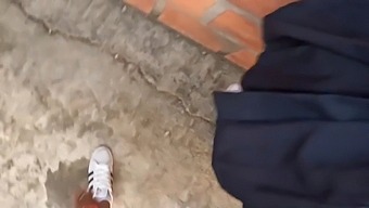 Uniformed Brunette Gets Pounded Deeply By Big Cock After Class